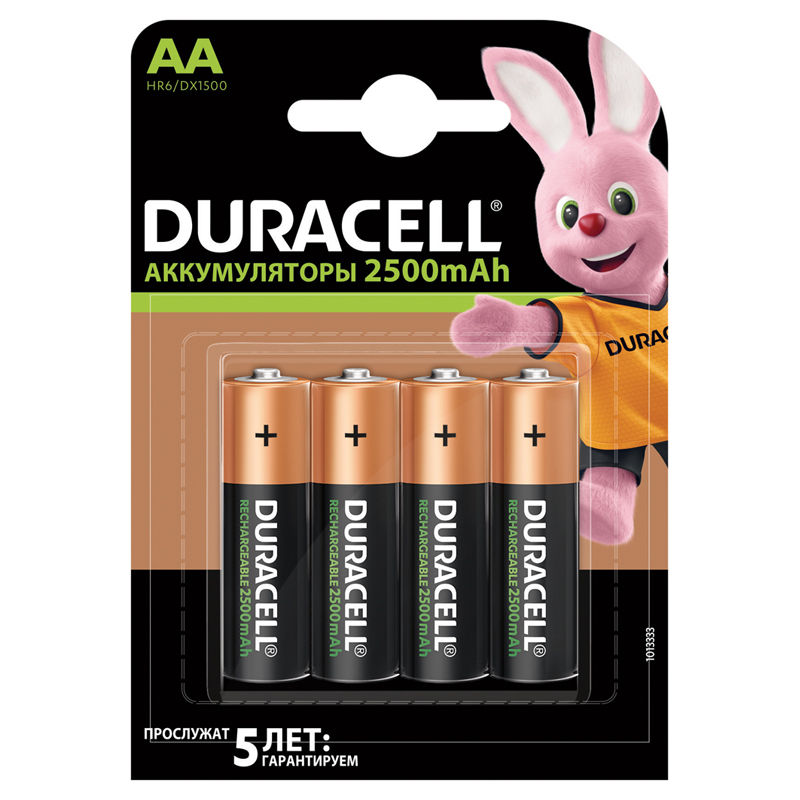 Аккумулятор Duracell AA (HR06) 2500mAh 4BL 5000394098664
