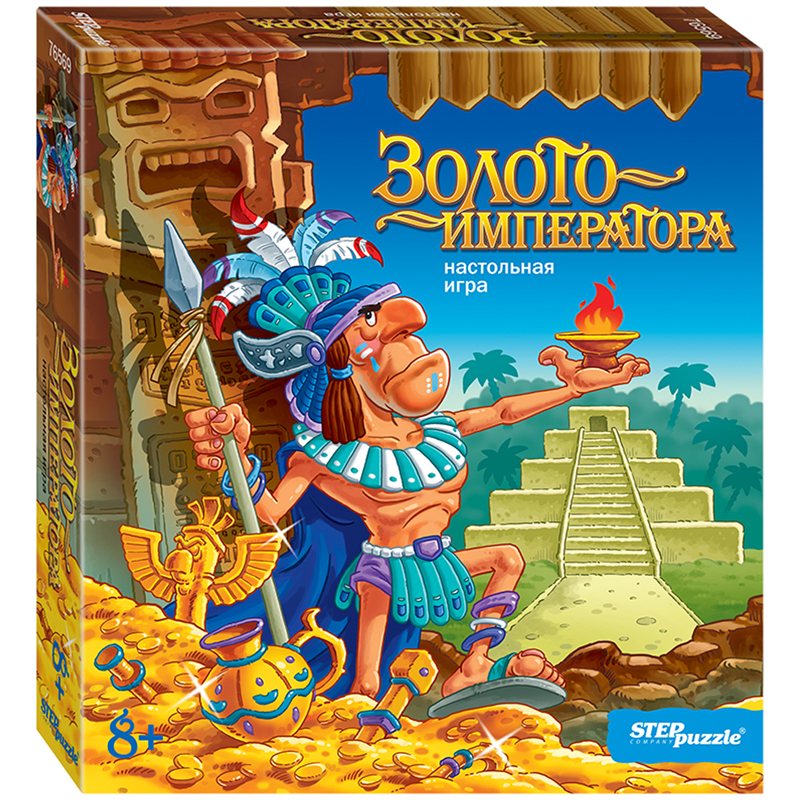 Игра настольная Step Puzzle "Золото императора", картонная коробка 76569