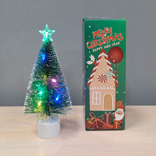 Елка настольная 17 см, свет. 7233-LY14