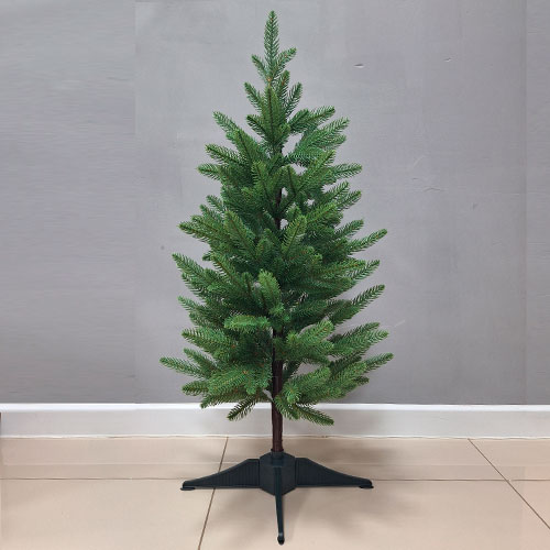 Елка искусственная 90см таежная, зеленая пласт.иголки