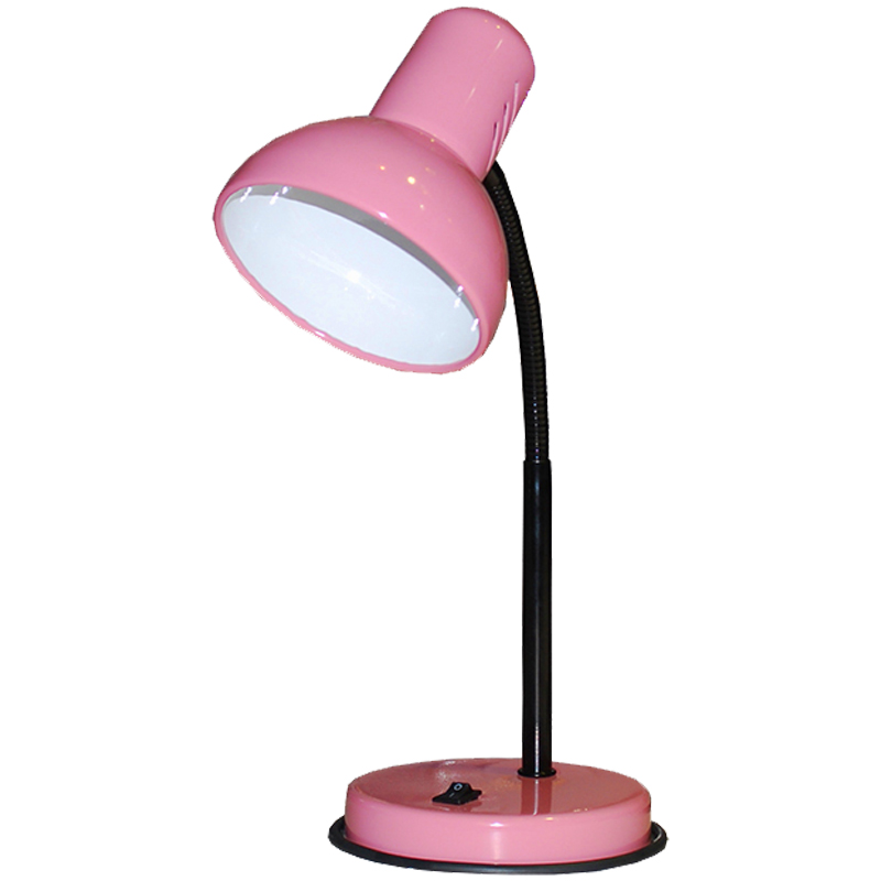 Светильник настольный на подставке "НТ 2077А", гибкая стойка, Е27, нежно-розовый НТ 2077А нежно-розо