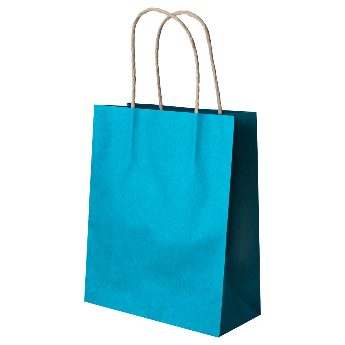 Пакет подарочный 18*23*10см MESHU, крафт, синий MS_51763