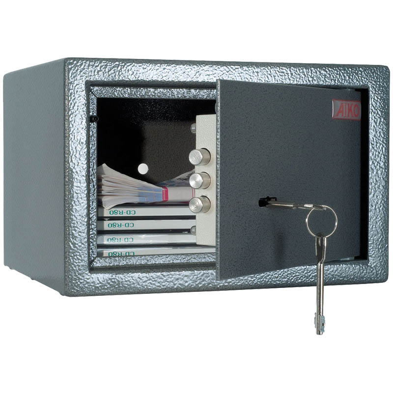 Сейф мебельный Aiko T-17 (ключ/замок), Н0 класс взломостойкости S10399250114