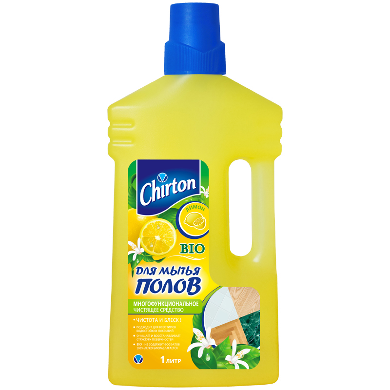 Средство для мытья полов Chirton "Аромат Лимона", 1л 4670013300198