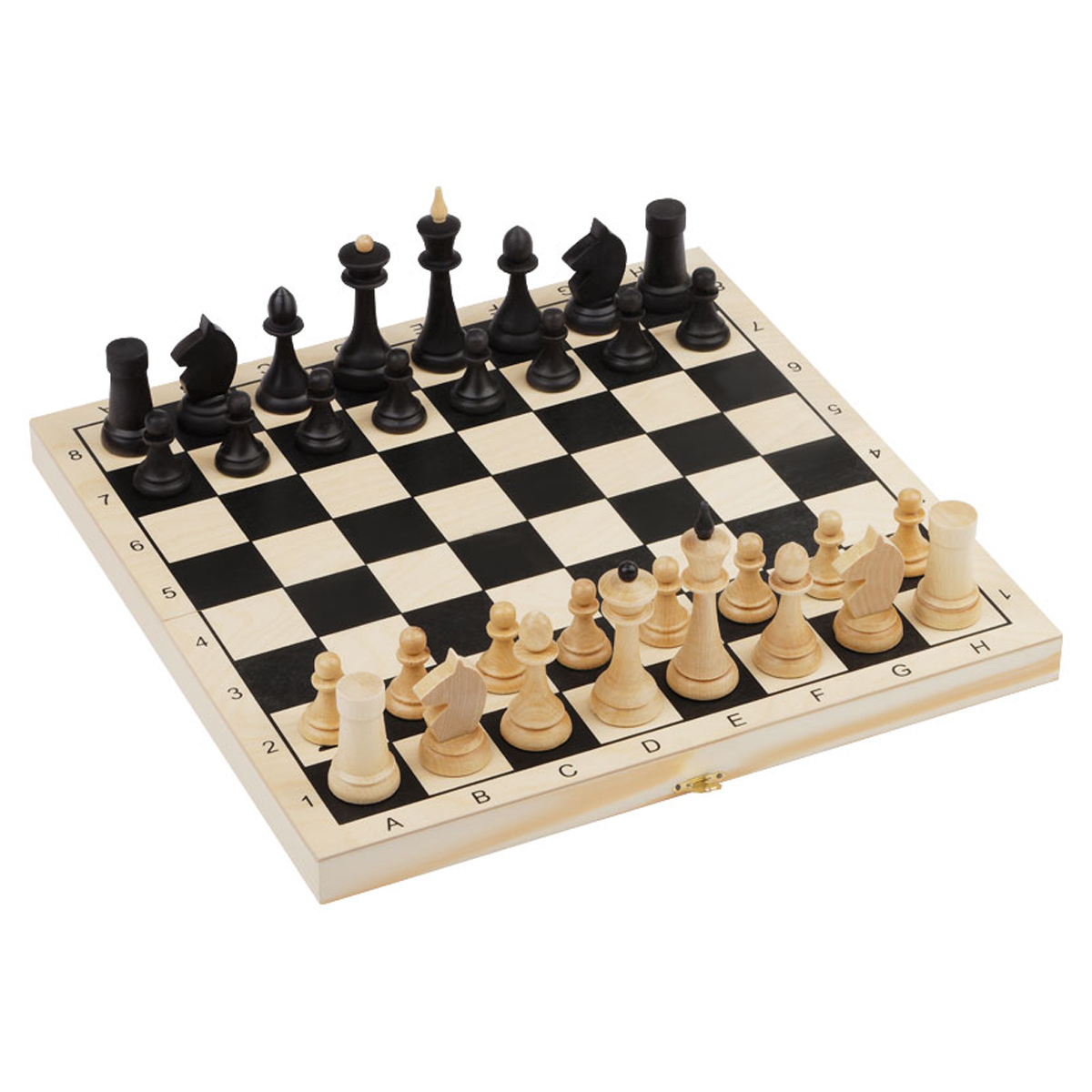 Шахматы ТРИ СОВЫ турнирные, деревянные с деревянной доской 40*40см НИ_46631