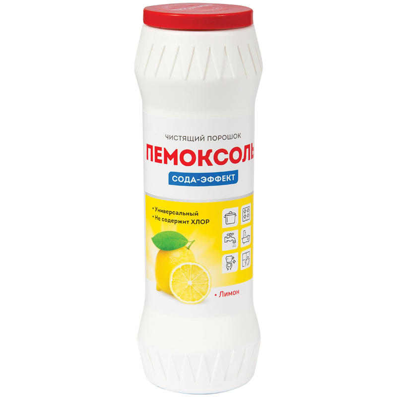Средство чистящее OfficeClean Пемоксоль "Лимон. Сода-эффект", порошок, 400г 257959