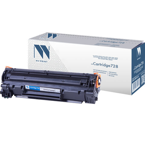 Картридж лазерный NV PRINT (NV-728) для CANON MF4410/4430/4450/4550dn/4580dn, ресурс 2100 стр NV-728