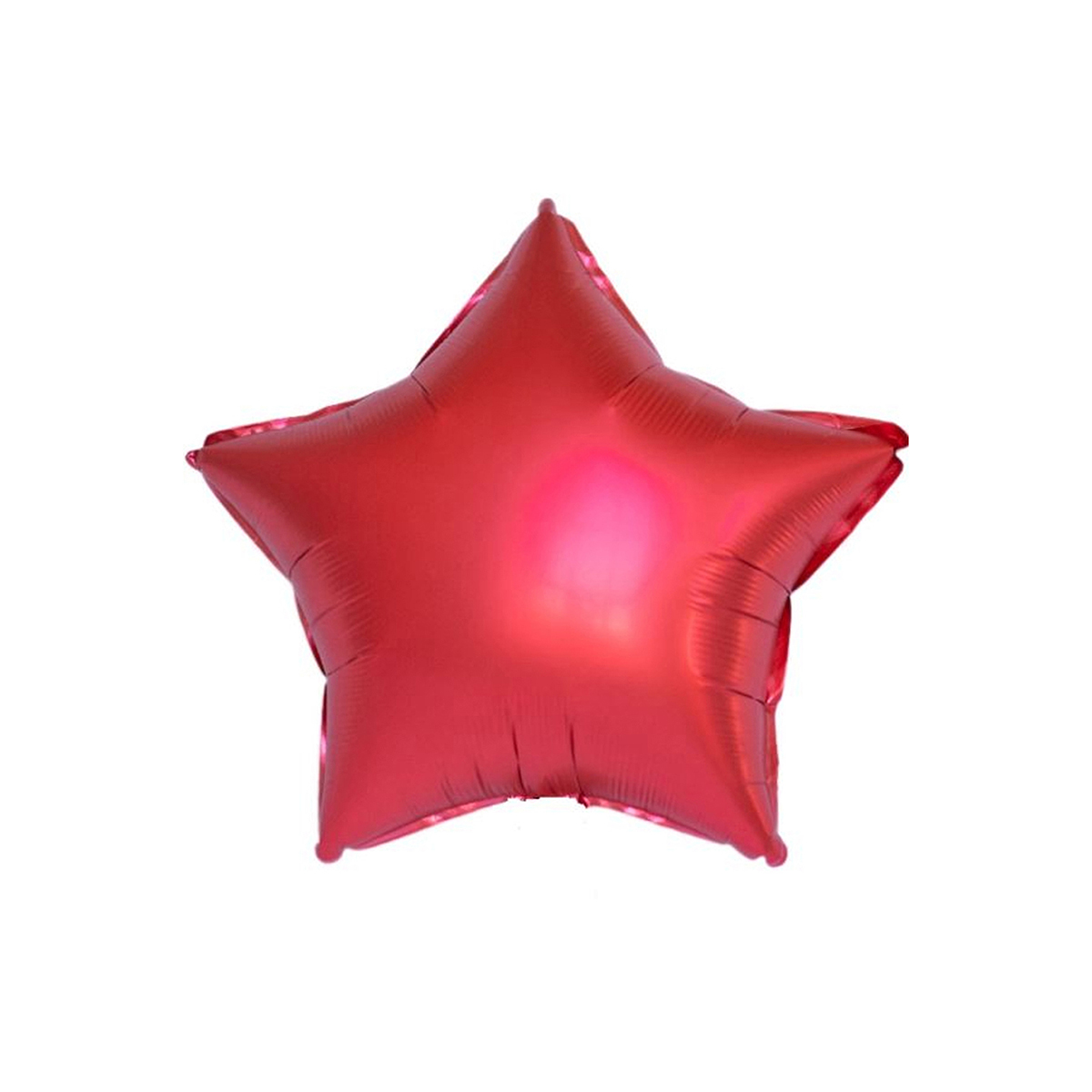 Воздушный шар, 45см, ПатиБум, "Звезда. Красный", фольгированный 6081836