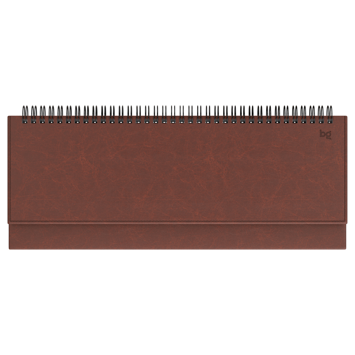 Планинг недатированный, 56л., 330*130мм, BG, кожзам "Nebraska. Brown", коричневый Pu_30577