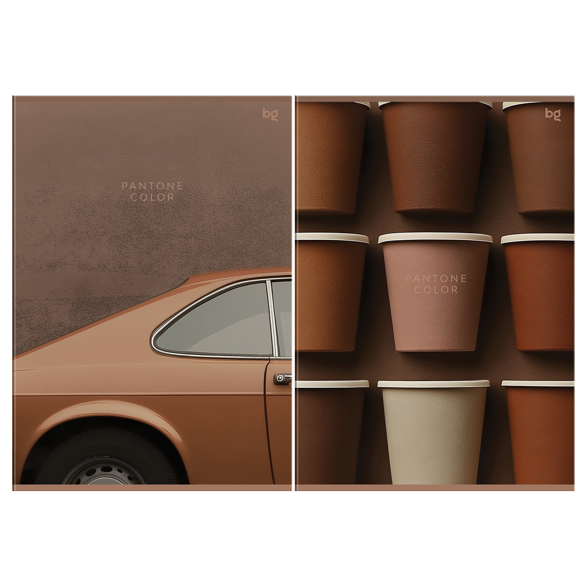 Тетрадь 48л., А4, клетка BG "Pantone color", матовая ламинация Т4ск48_лм 06282