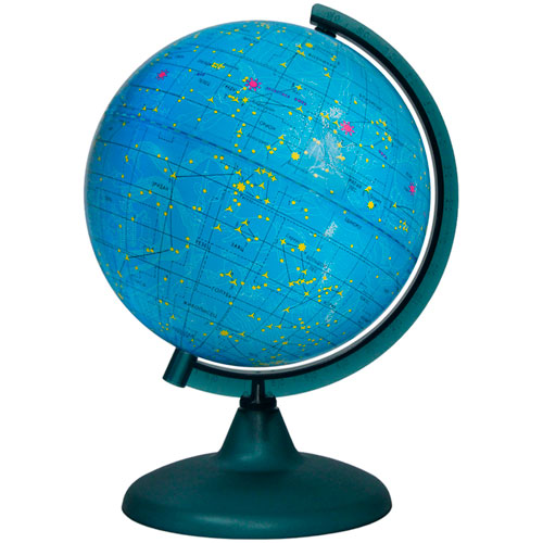 Глобус "Звездное небо" Глобусный мир, 21см, на круглой подставке 10056