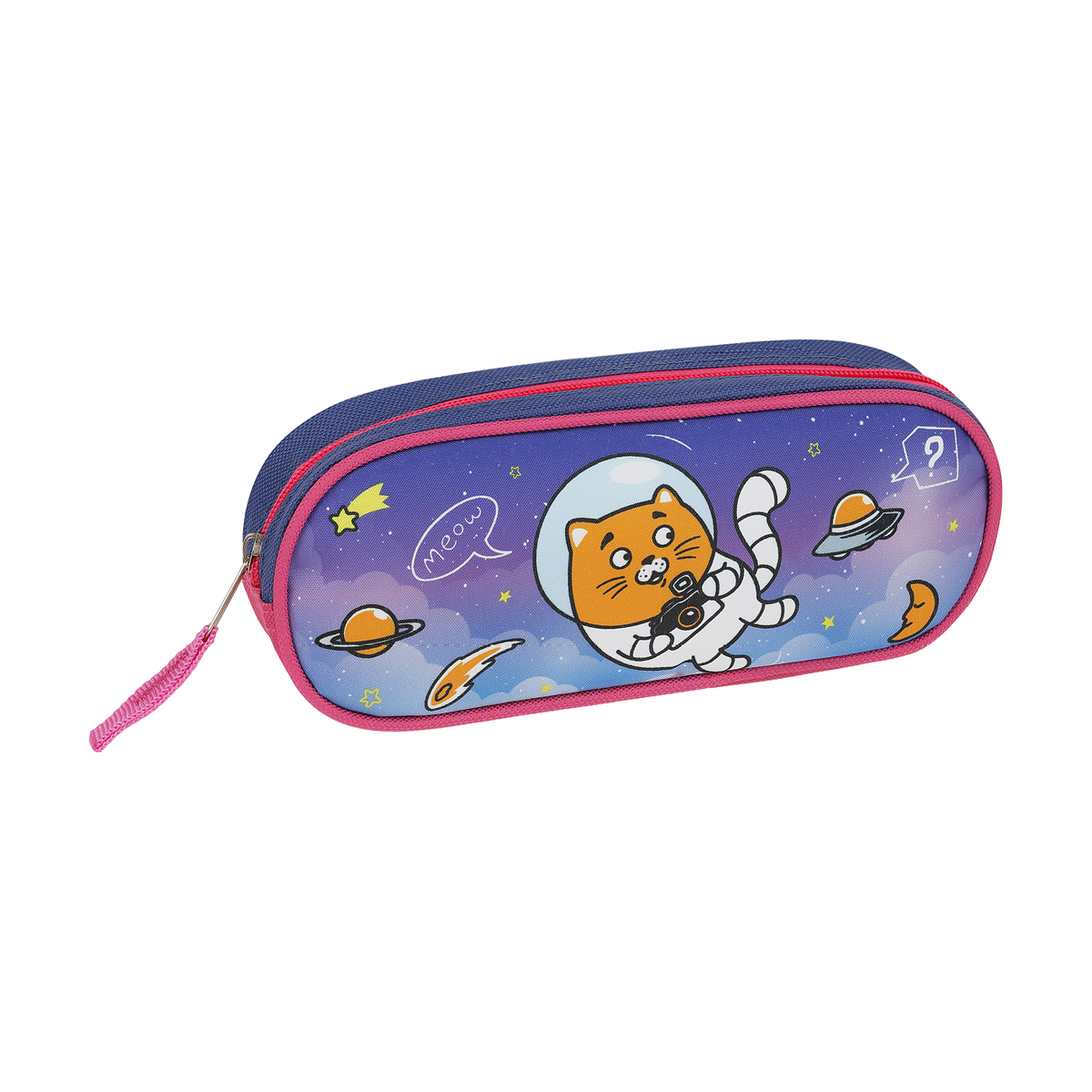 Пенал 210*80*45 ArtSpace "CosmoCat", полиэстер Sch_49573