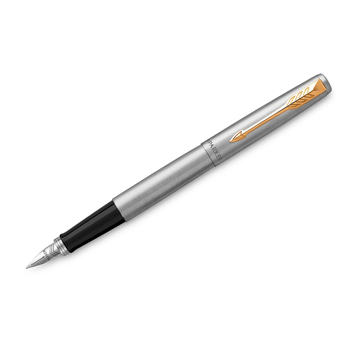 Ручка перьевая Parker "Jotter Stainless Steel GT" 1,0мм, подарочная упаковка (2030948)