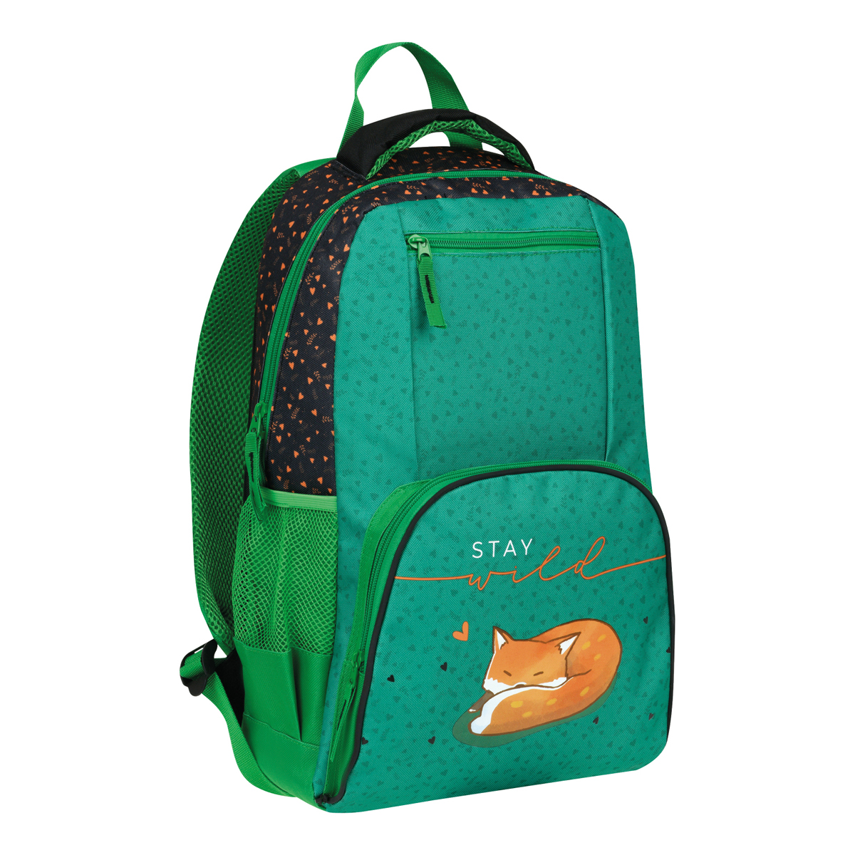 Рюкзак ArtSpace School "Foxy", 44*31*16см, 1 отделение, 4 кармана, уплотн. спинка Uni_49234