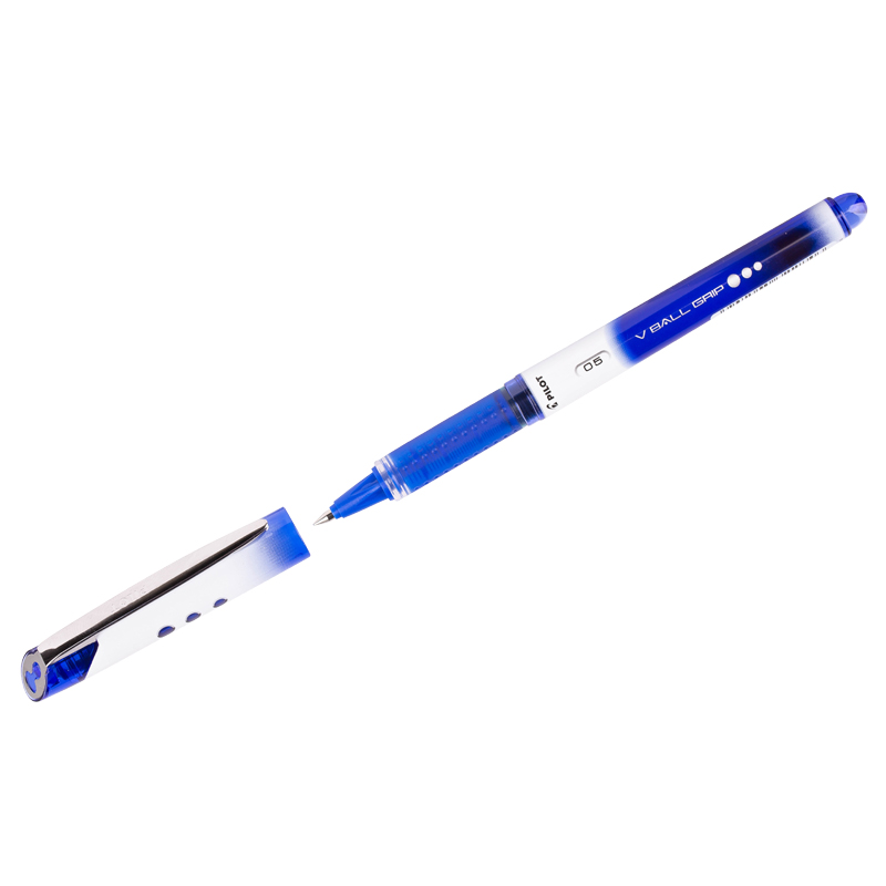 Ручка-роллер Pilot "V-Ball" синяя, 0,5мм, грип, одноразовая (BLN-VBG5-L)