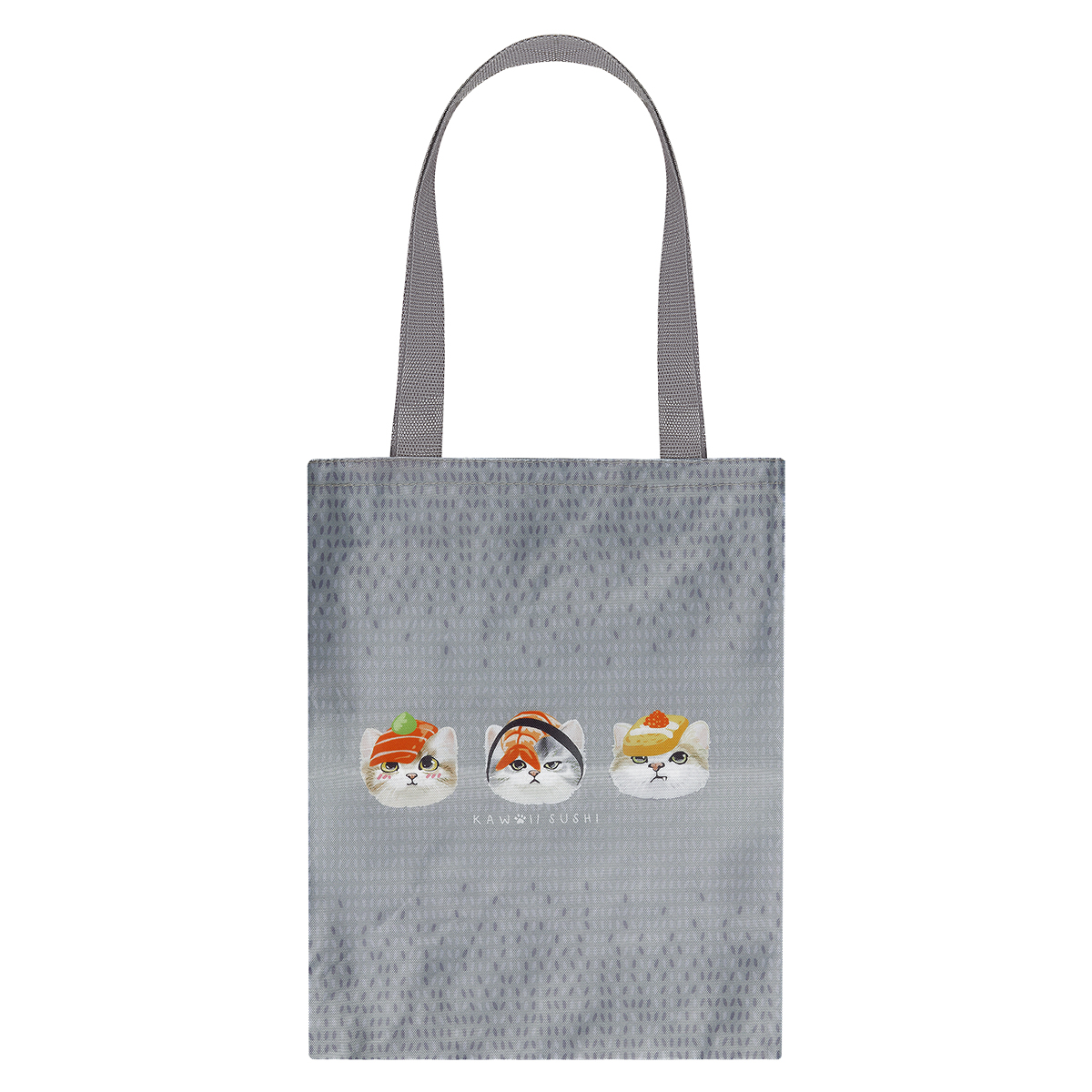 Сумка-шоппер ArtSpace"Sushi Cats", 31*39см. с карманом HB_59692