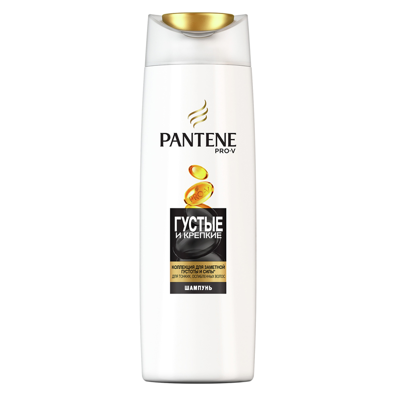 Шампунь для волос Pantene "Густые и крепкие", 400мл 5000174651249