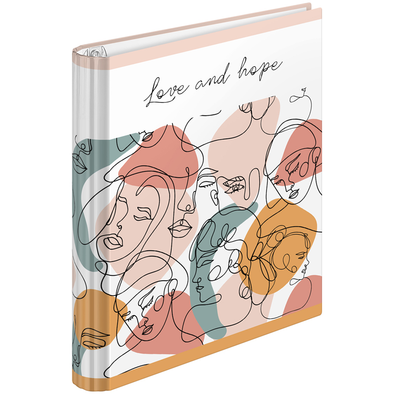 Тетрадь на кольцах А5, 120л., 7БЦ, ArtSpace "Стиль. Love and hope", глянцевая ламинация ТК120_34118