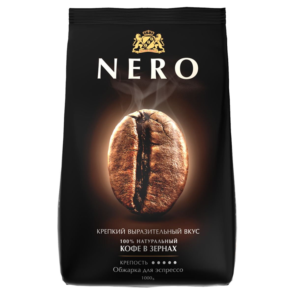 Кофе в зернах Ambassador "Nero", пакет, 1кг ШФ000025906