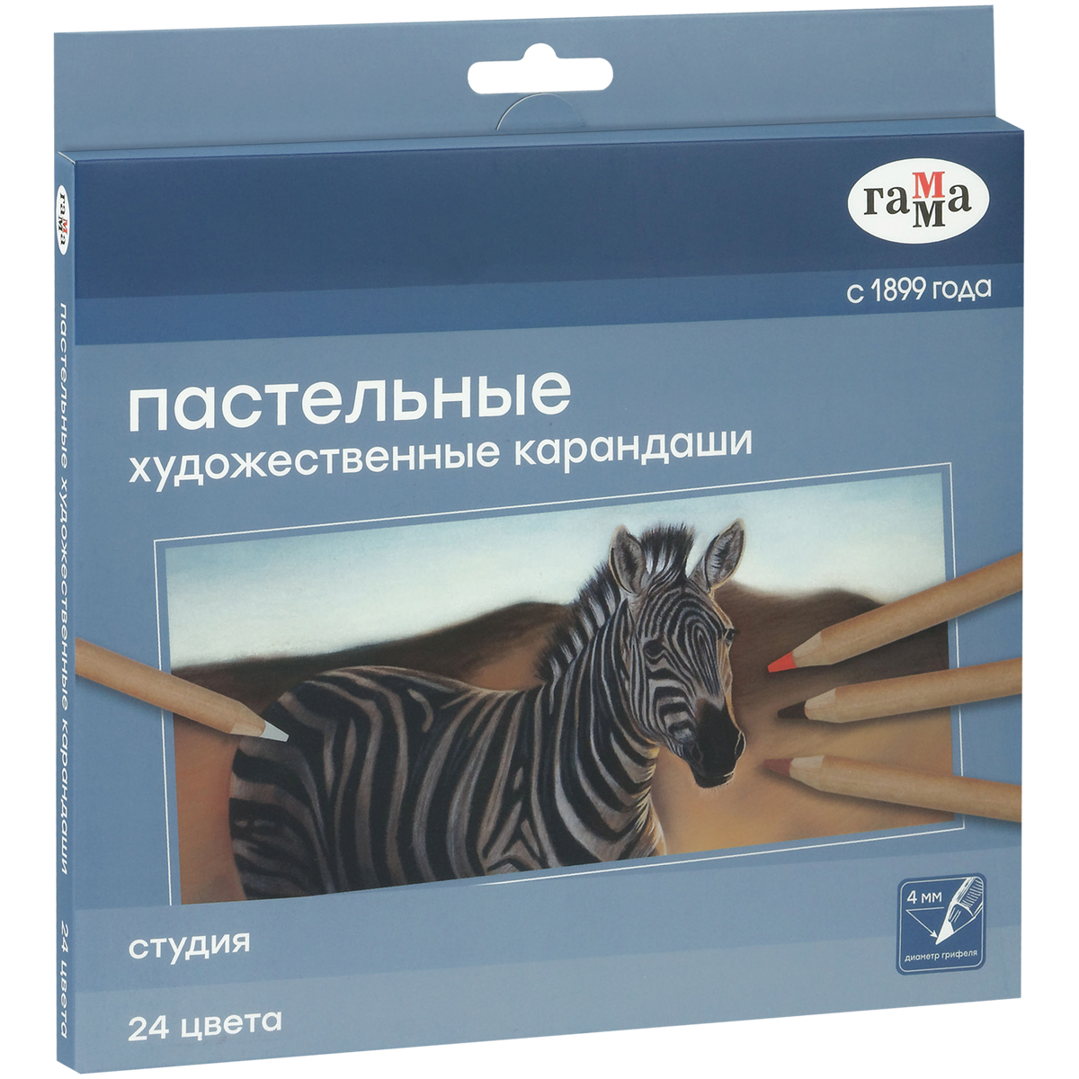 Пастельные карандаши Гамма "Студия", 24цв. 170322_24P