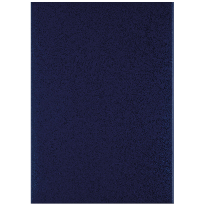 Папка адресная OfficeSpace, (без надписей), А4, бумвинил, синяя, инд. упаковка 277211
