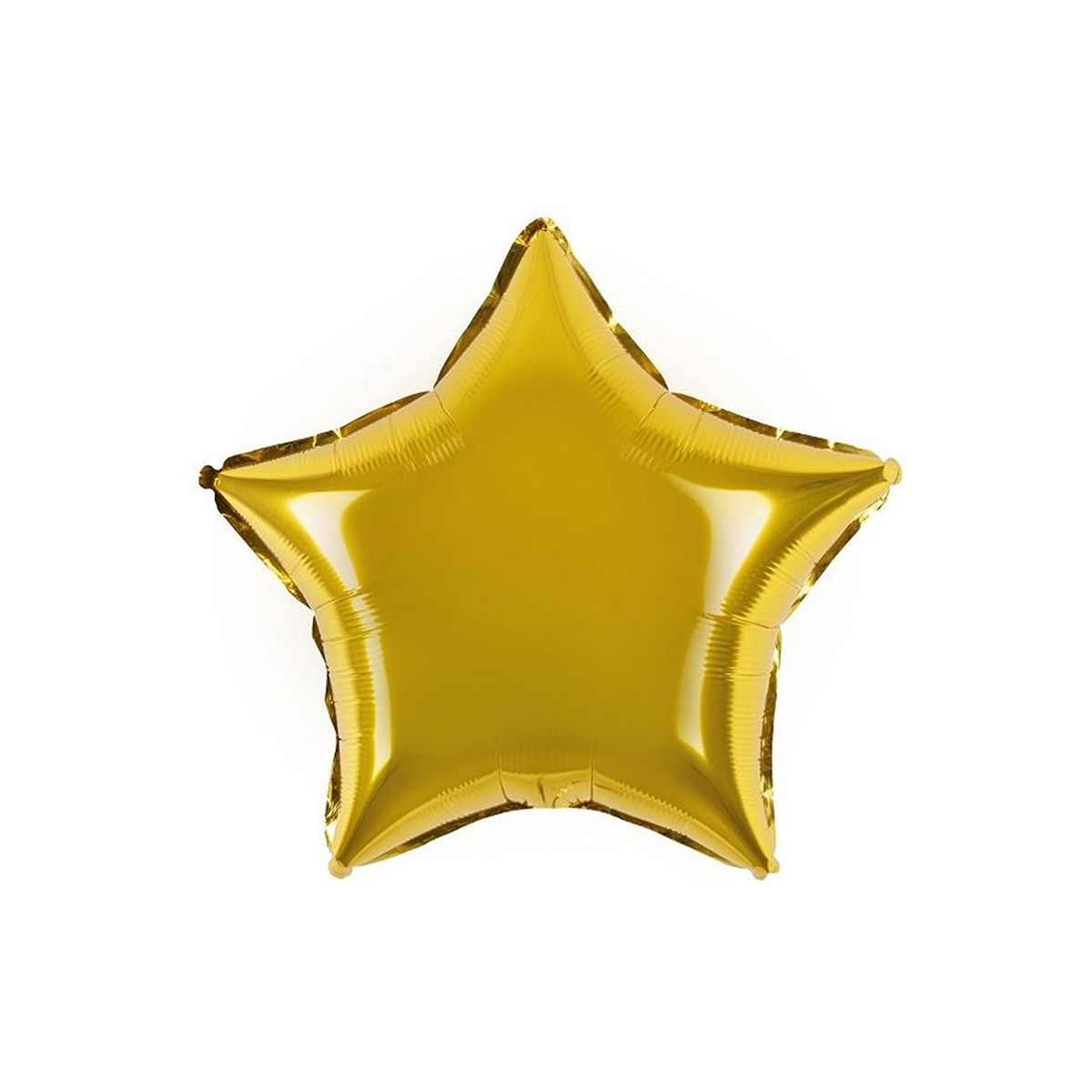 Воздушный шар, 45см, ПатиБум, "Звезда. Золото", фольгированный 6081812