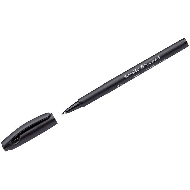 Ручка-роллер Schneider "TopBall 845" черная, 0,5мм, одноразовая 184501