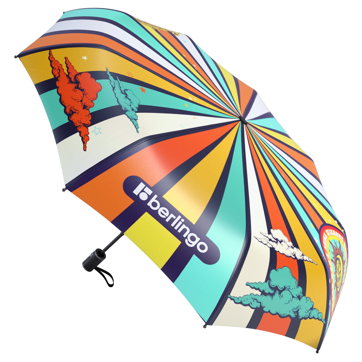Зонт Berlingo "Groovy" с раздвижным стержнем Umb_22S15