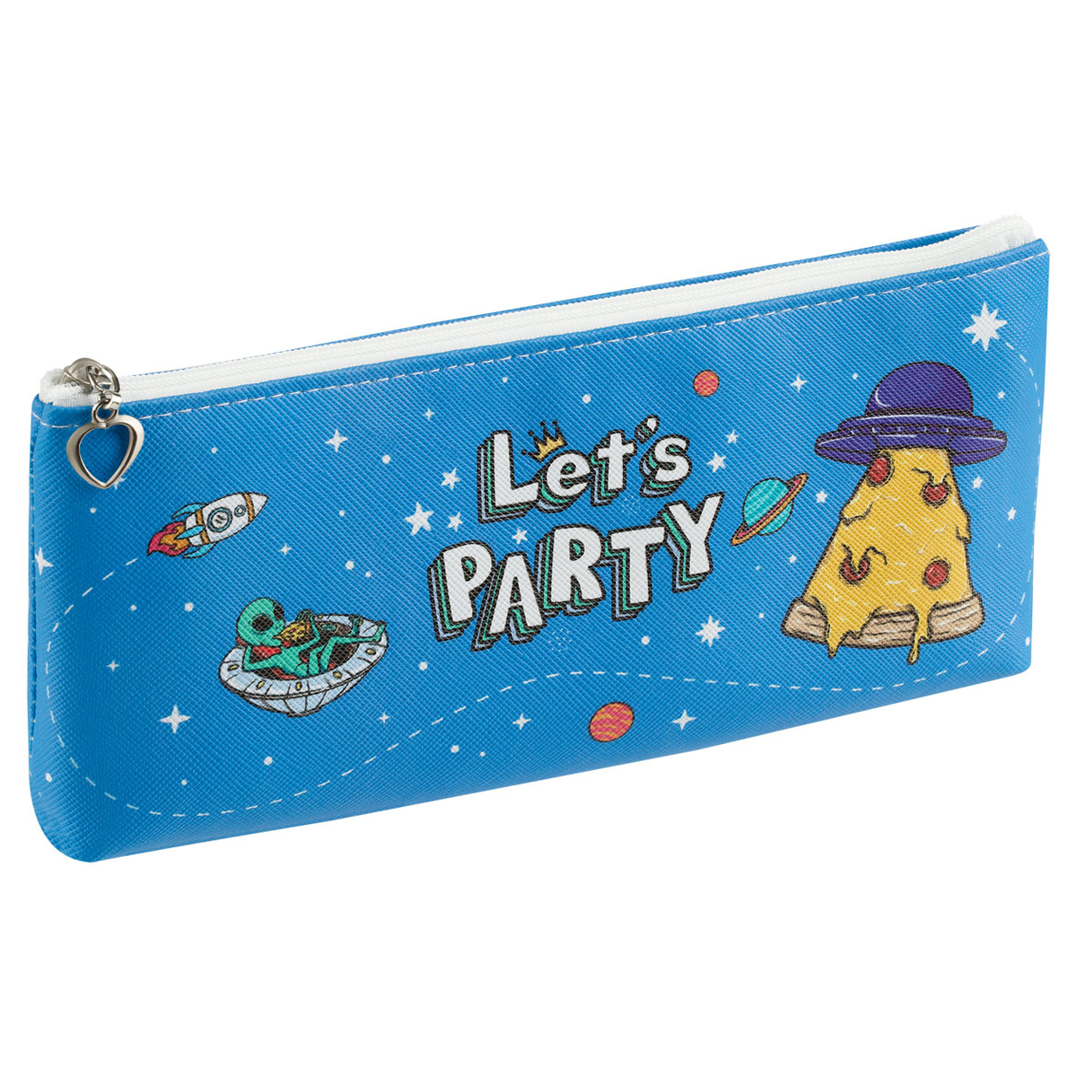 Пенал мягкий 200*85*30 MESHU "Space party", искусственная кожа MS_57814