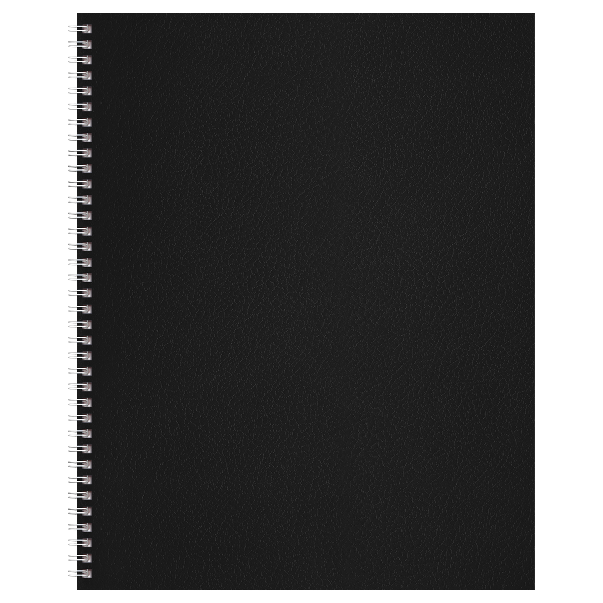 Тетрадь 96л., А5, клетка на гребне BG, бумвинил, черный Т5гр_бв96к_06640