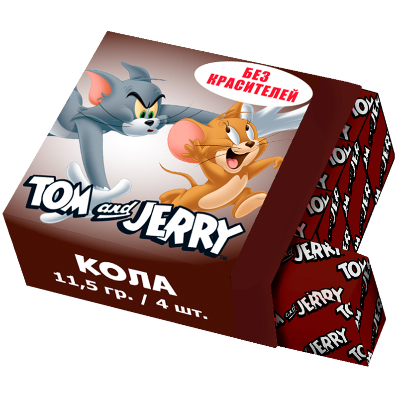 Жевательная конфета Tom&Jerry, кола, 11,5г 70736