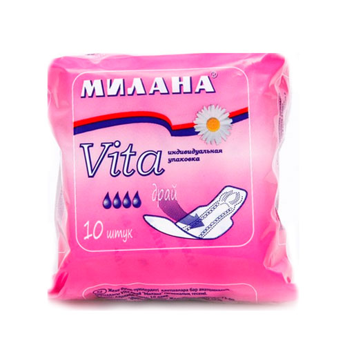 Милана ультратонкие "Vita" драй/36 розов