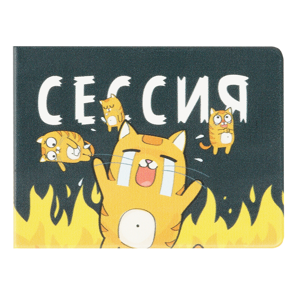 Обложка для студенческого билета, пропуска, удостоверения OfficeSpace "Сессия", ПВХ, фотопечать ST_52913