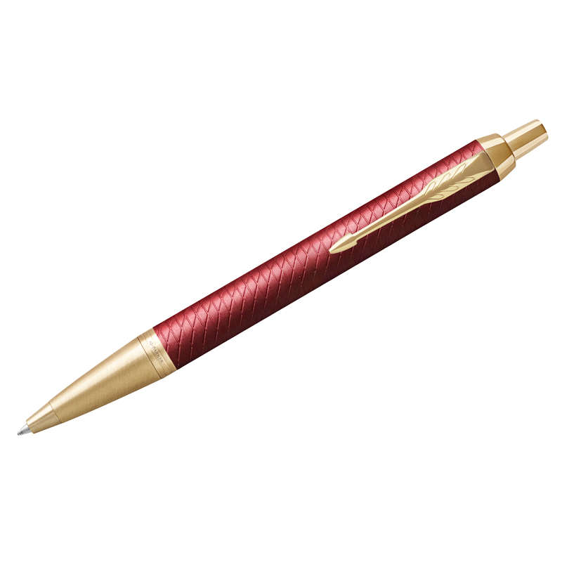 Ручка шариковая Parker "IM Premium Red GT" синяя, 1,0мм, подарочная упаковка 2143644