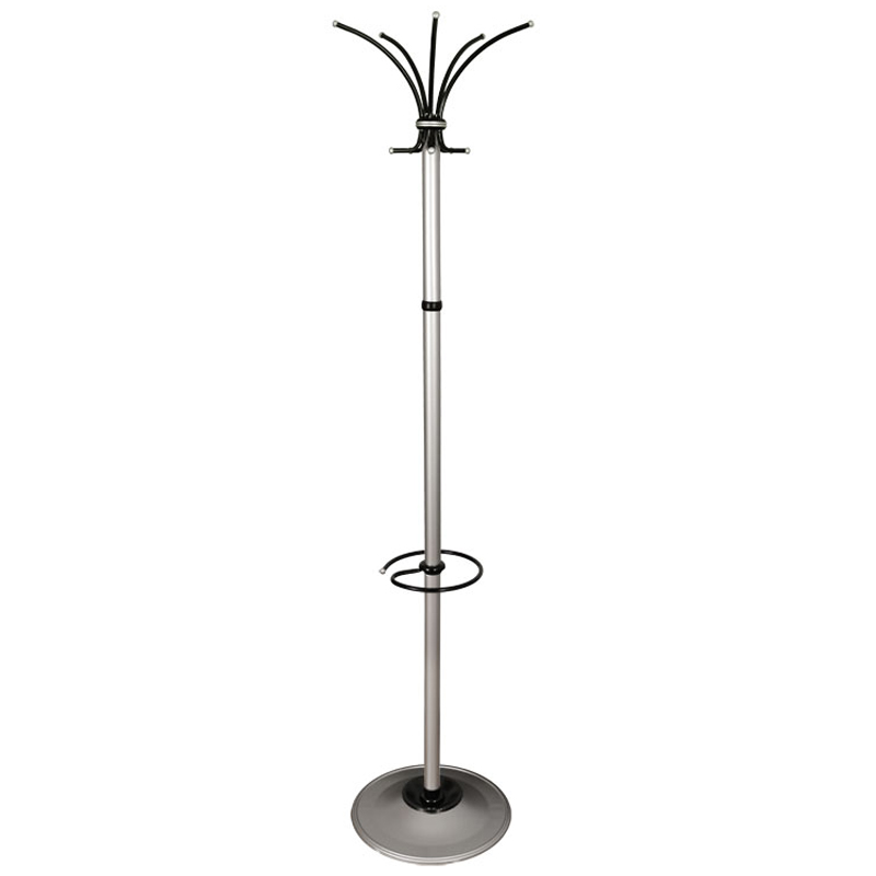 Вешалка напольная Титан "Класс (Ц)-ТМЗ", металл, цвет серый, 5 крючков, подставка для зонтов 0606