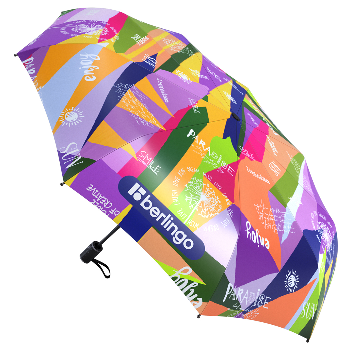 Зонт Berlingo "Jumble" с раздвижным стержнем Umb_22S13