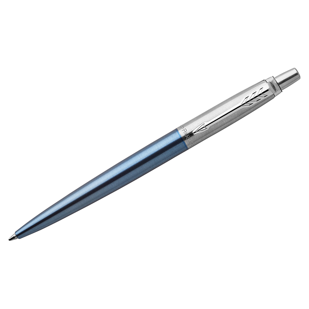 Ручка шариковая Parker "Jotter Waterloo Blue CT" синяя, 1,0мм, кнопочн., подарочная упаковка 1953191