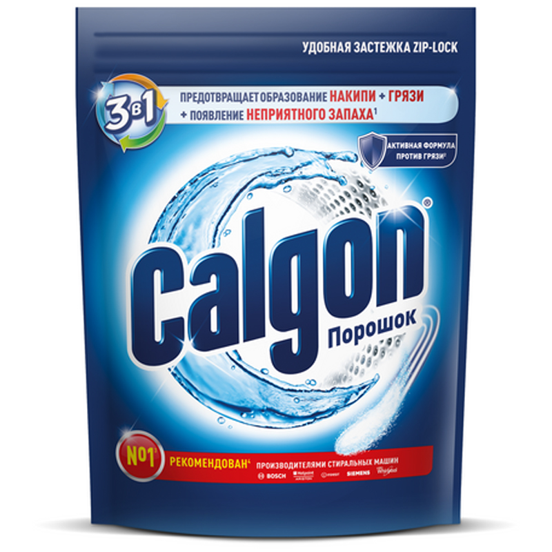 Смягчитель воды для стиральных машин Calgon 3в1, порошок, 1,5кг 3184463
