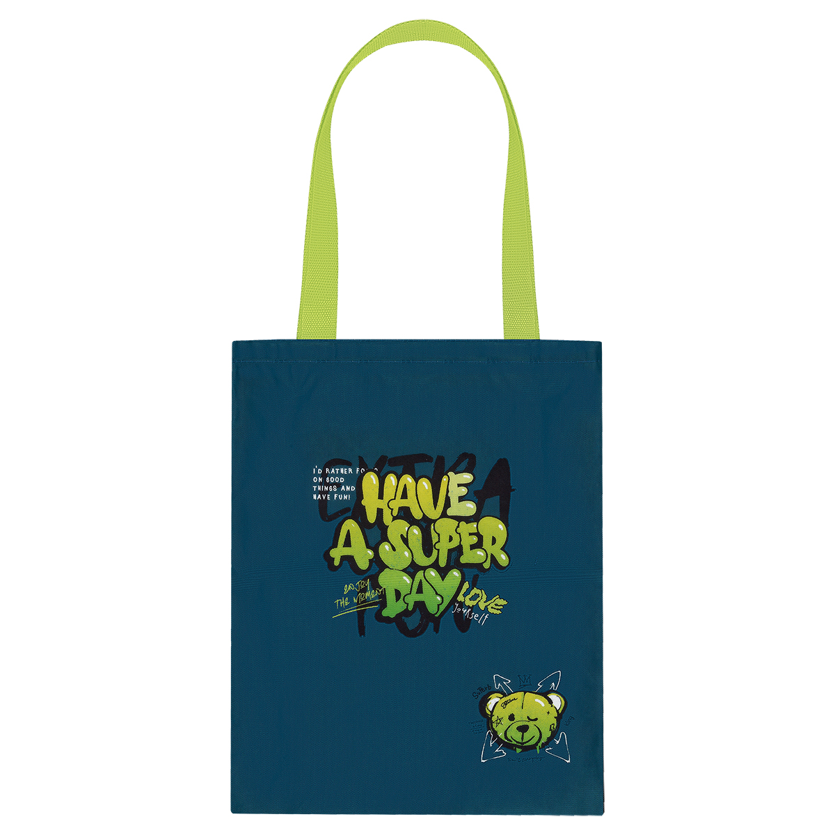 Сумка-шоппер ArtSpace"Bear Fun", 31*39см с карманом HB_59688
