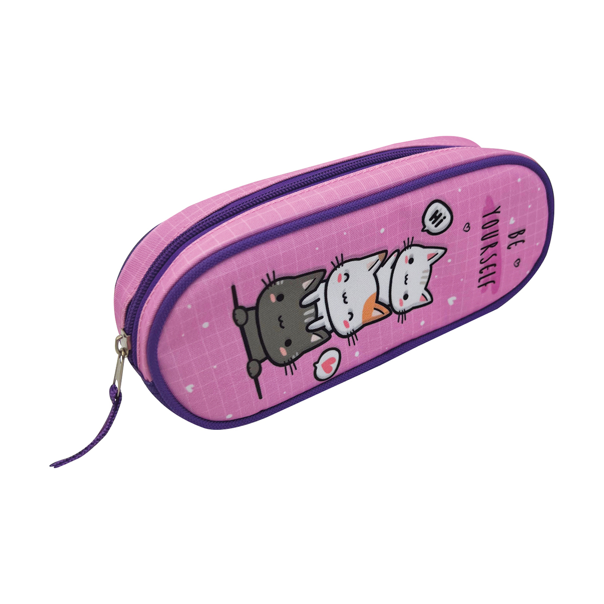 Пенал 210*80*45 ArtSpace "Be yourself", полиэстер Sch_49589