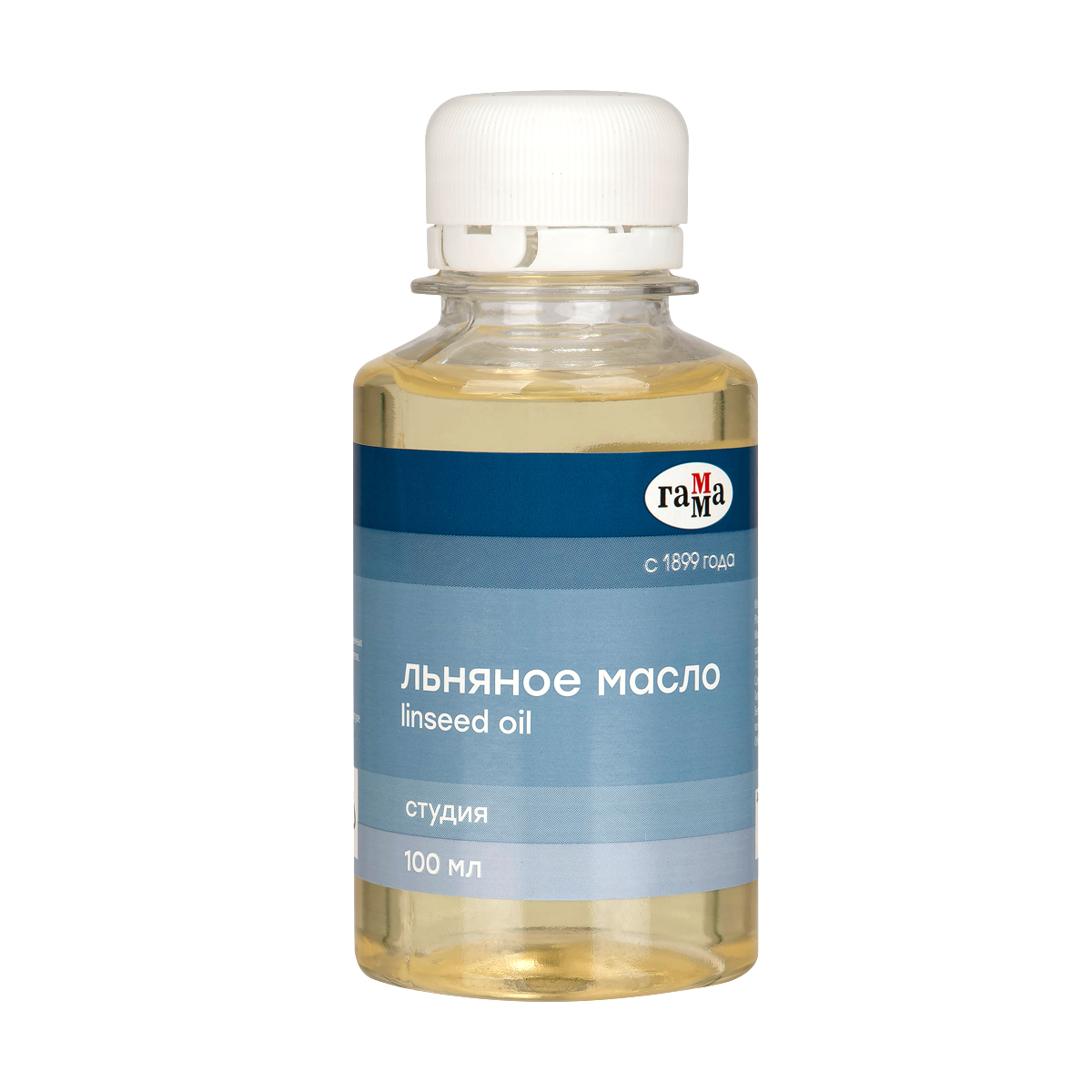 Масло льняное Гамма "Студия", 100мл 909220