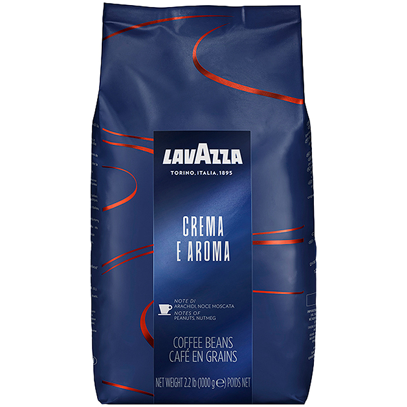 Кофе в зернах Lavazza "Crema e Aroma Espresso", вакуумный пакет, 1кг 2490