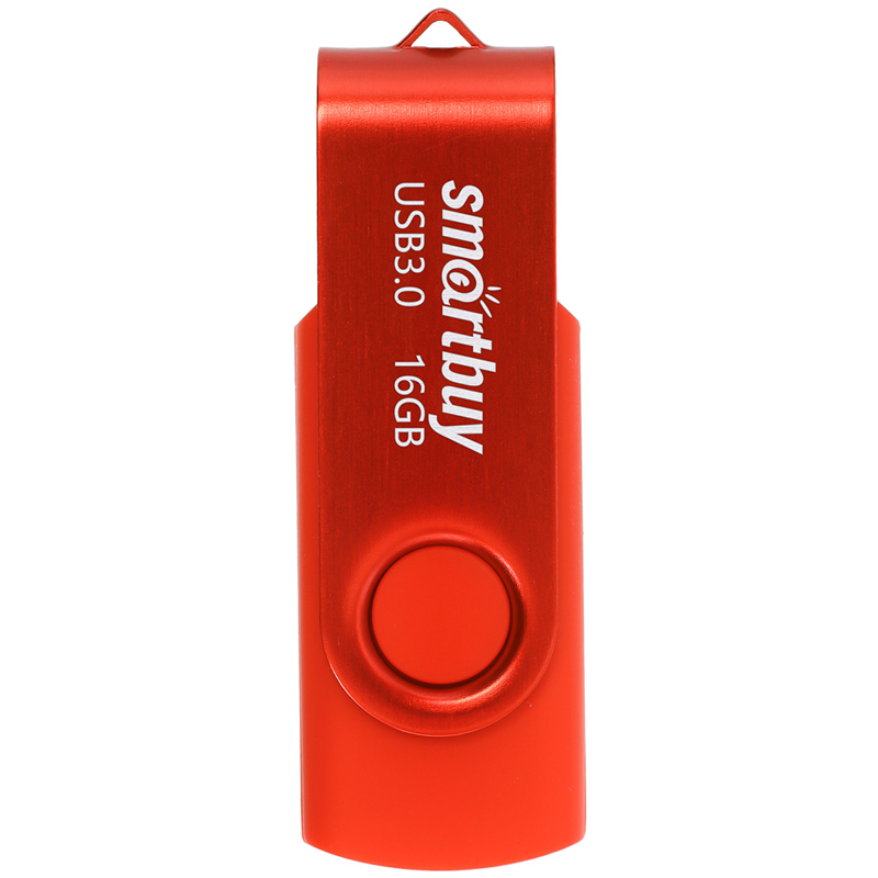 Память Smart Buy "Twist"  16GB, USB 3.0 Flash Drive, красный SB016GB3TWR