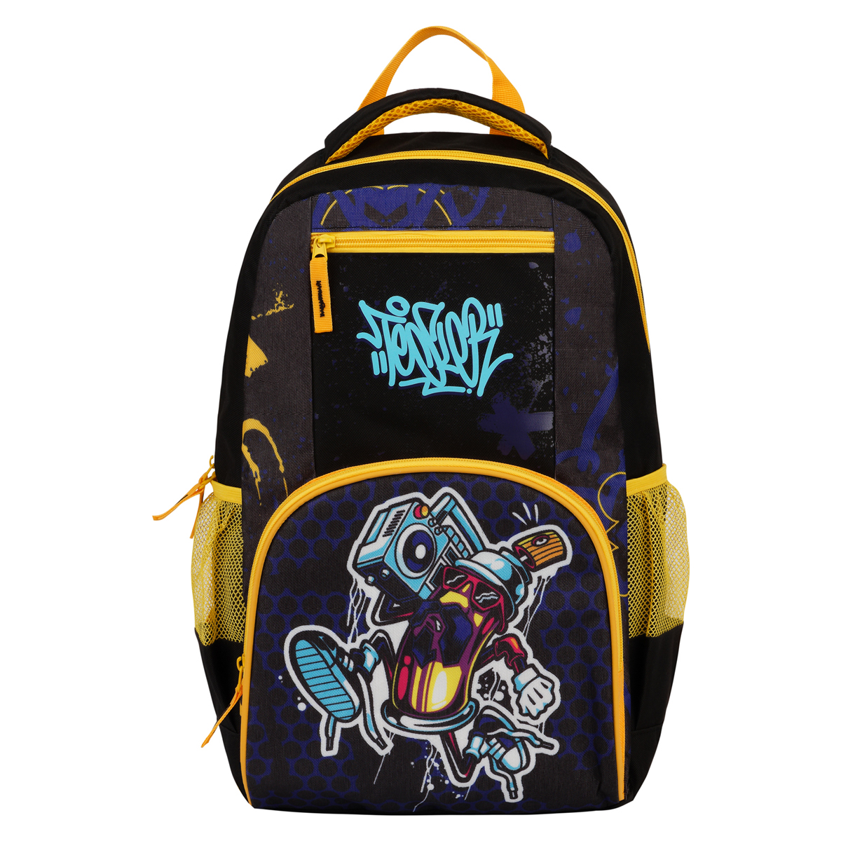 Рюкзак ArtSpace School "Graffiti", 44*31*16см, 1 отделение, 4 кармана, уплотн. спинка Uni_49235