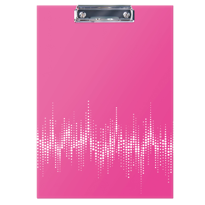 Планшет с зажимом Berlingo "Neon" А4, ламинированный, неоновый розовый APp_04813