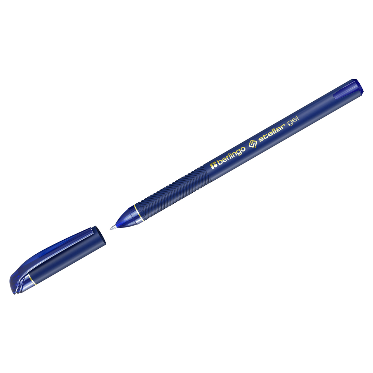 Ручка гелевая Berlingo "Stellar Gel" синяя, 0,5мм CGp_05021