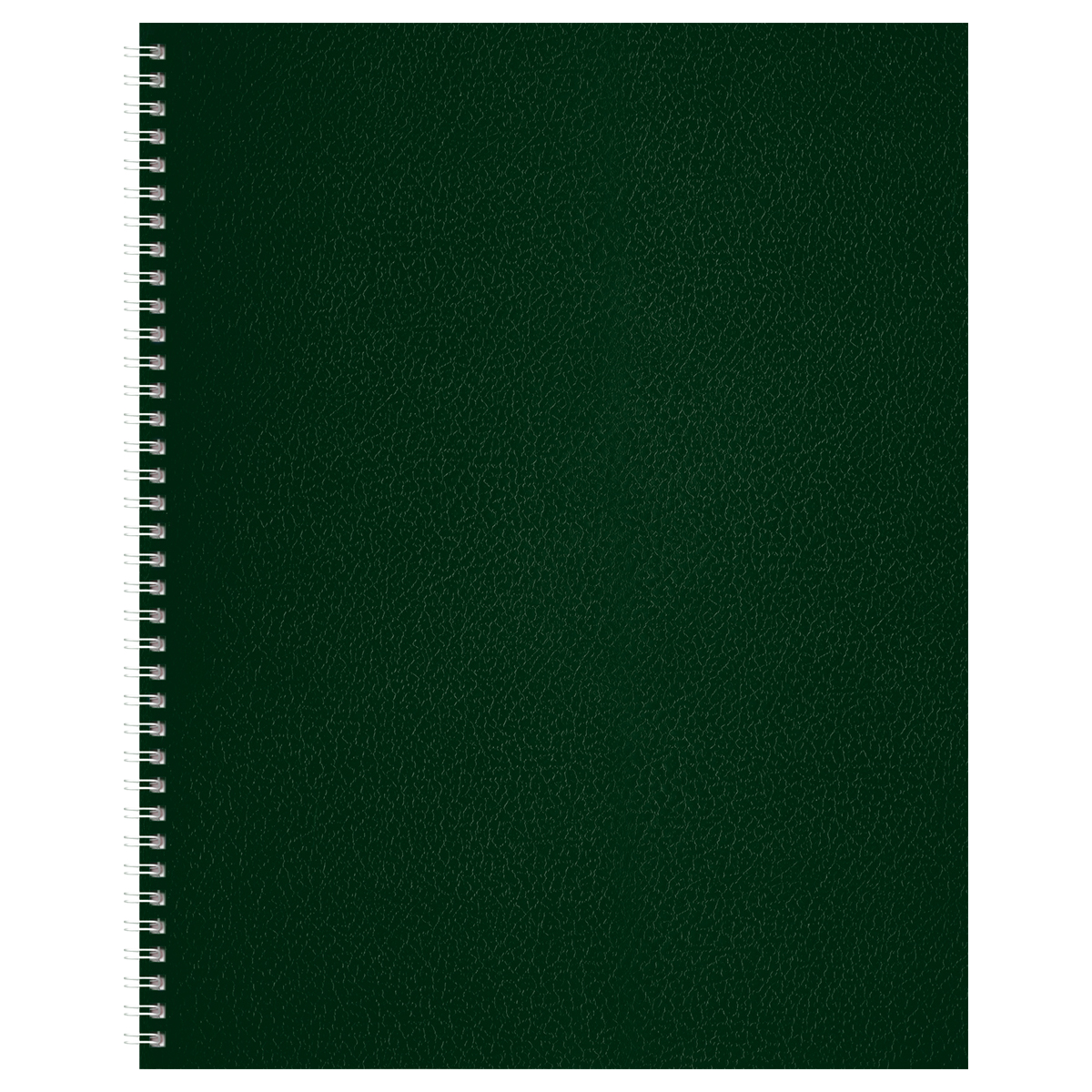 Тетрадь 96л., А5, клетка на гребне BG, бумвинил, зеленый Т5гр_бв96к_06639