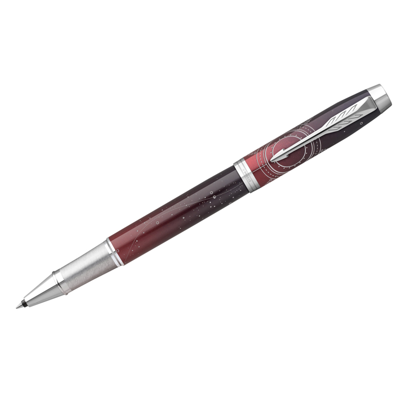 Ручка-роллер Parker "IM Special Edition Portal" черная, 0,8мм, подарочная упаковка (2152997)