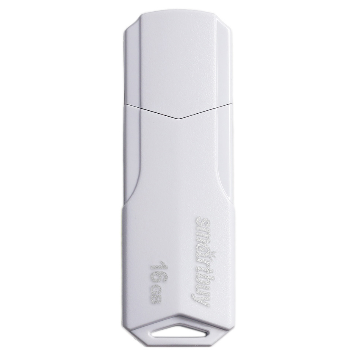 Память Smart Buy "Clue"  16GB, USB 2.0 Flash Drive, белый SB16GBCLU-W
