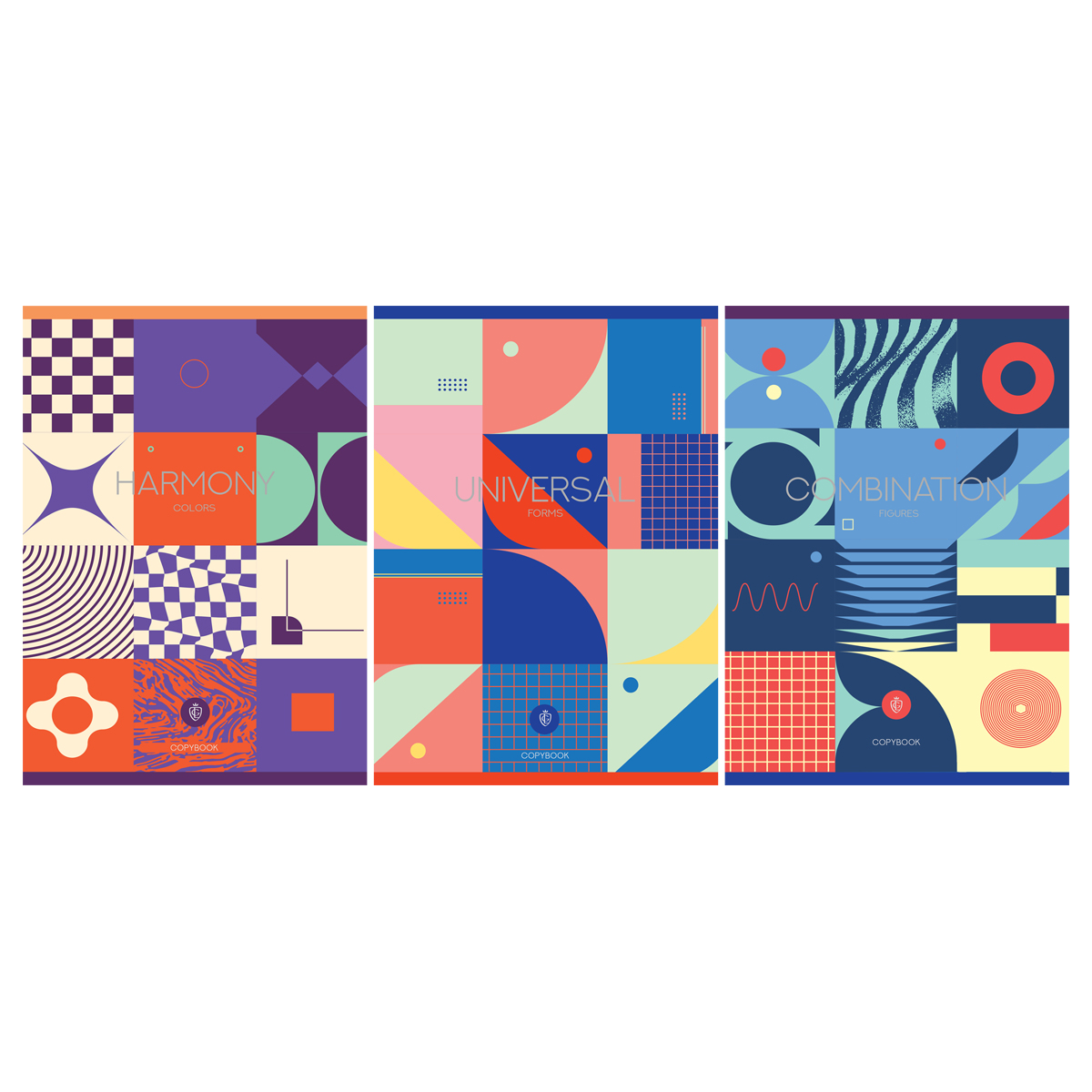 Тетрадь 48л., А4, клетка GreenwichLine "Wrong form", матовая ламинация, тиснение фольгой, 70г/м2 N4c48-52726